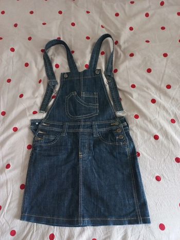 Salopette jupe femme jean 38