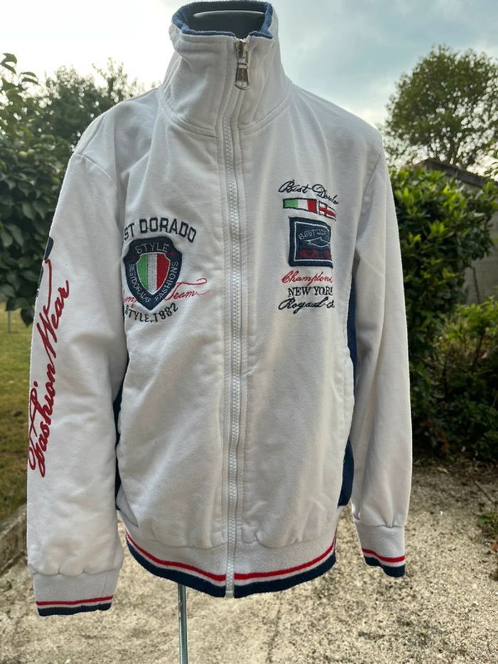 Veste aux couleurs de l’Italie taille 12 ans