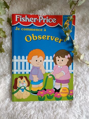 Je commence à observer livre