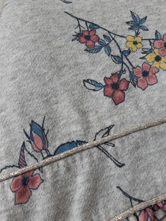 Robe manches longues fleurs Kiabi 6 ans - photo numéro 6