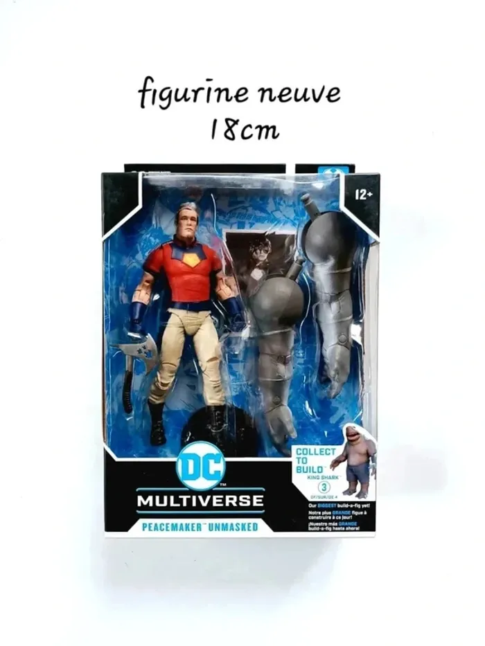 Figurine DC Multiverse Peacemaker Unmasked The Suicide Squad McFarlane Toys
