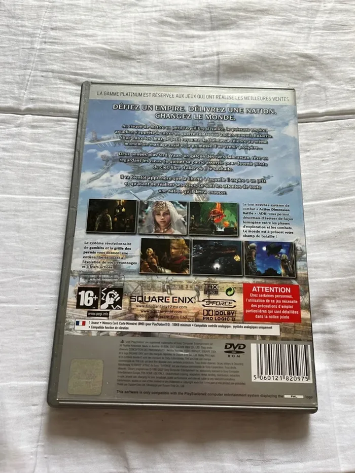 Jeu de play 2 final fantasy XII - photo numéro 2