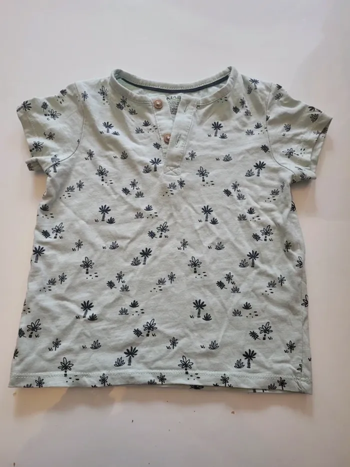 Tee shirt manches courtes 24 mois