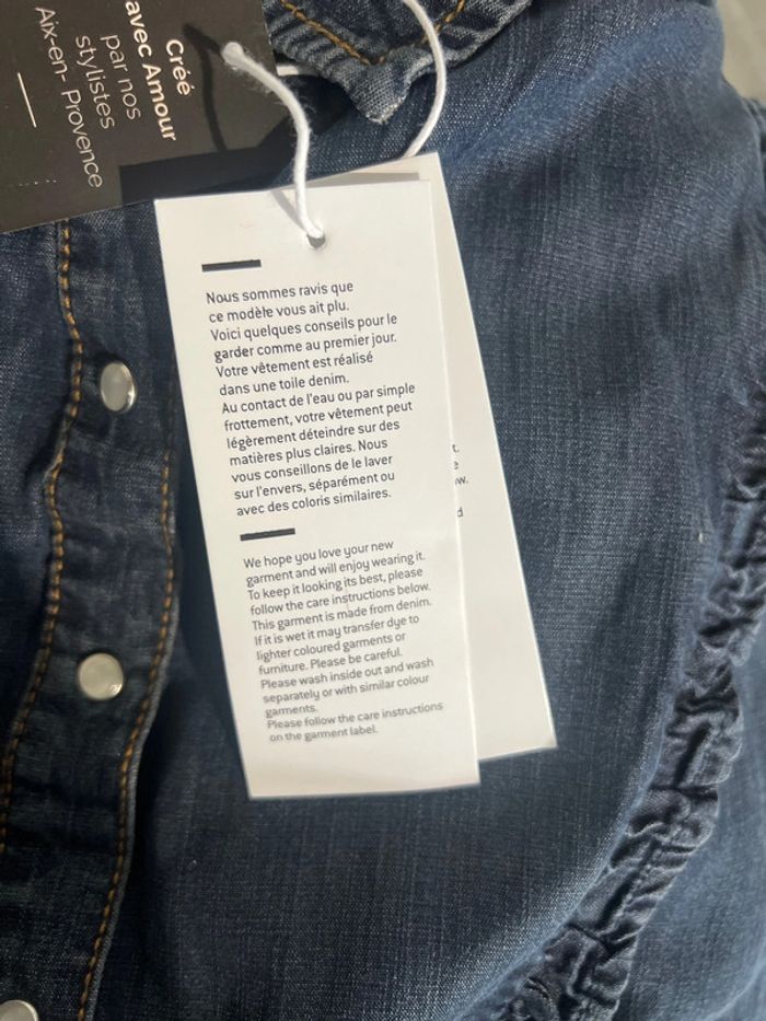 Magnifique robe jeans léger - photo numéro 11