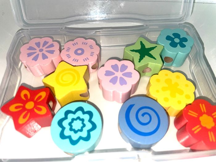 Jeux d’enfumage de perle en bois - photo numéro 2