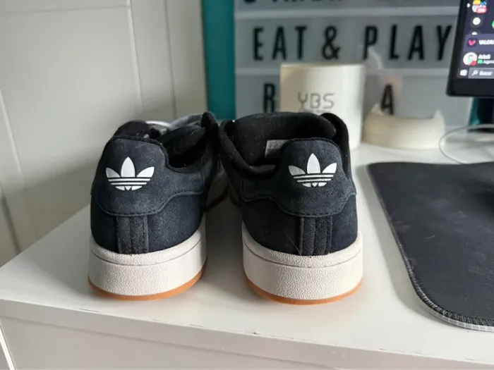 Adidas Campus 'Core Black White' - Taille 40 - photo numéro 2