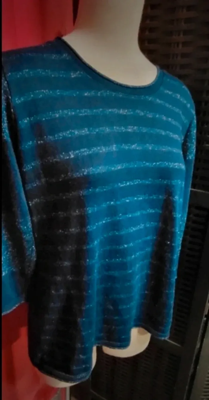 Pull avec dos transparent 38/40 - photo numéro 3