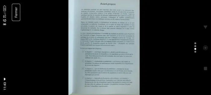 Livre de biostatistique Guillaume Bastia Jérémy Riou u4 pass médecine Angers - photo numéro 2