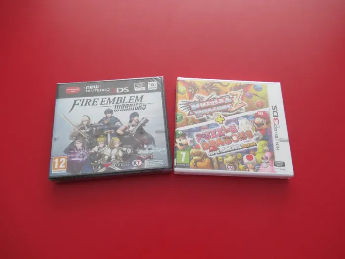 Nintendo 3ds Lot de 2 Jeux  Fire Emblem Warriors + Puzzle Dragons