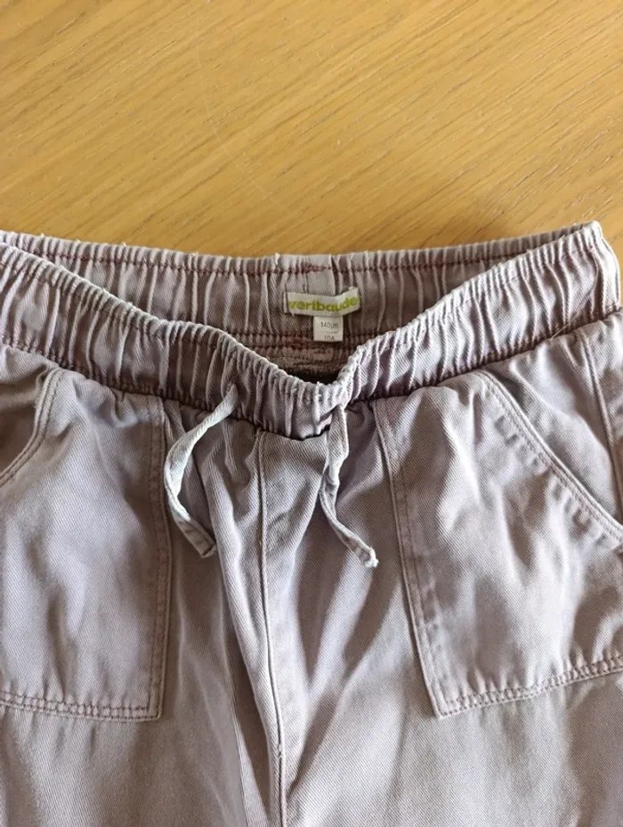 Pantalon cargo fluide Vertbaudet 10 ans - photo numéro 3