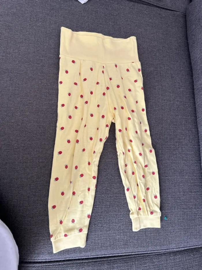 Pantalon bébé fille, lupilu, 12-24 mois, jaune