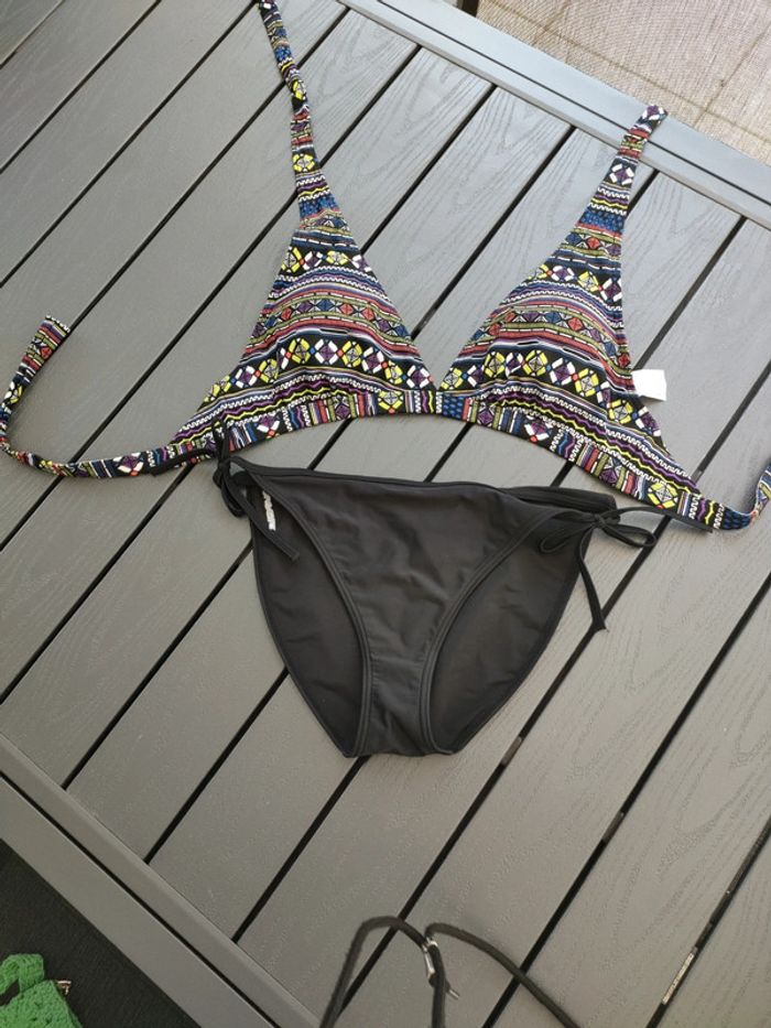 maillot de bain bikini decathlon tribord et Cbk 42 44
