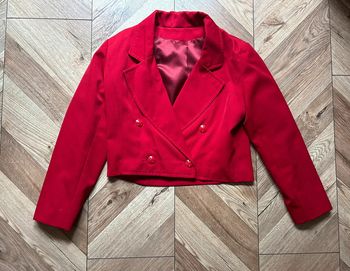 Boléro rouge vintage