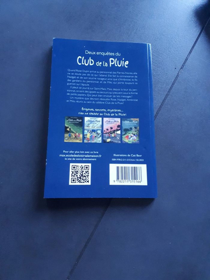 Livre le club de la pluie au pensionnat des mystères - photo numéro 2