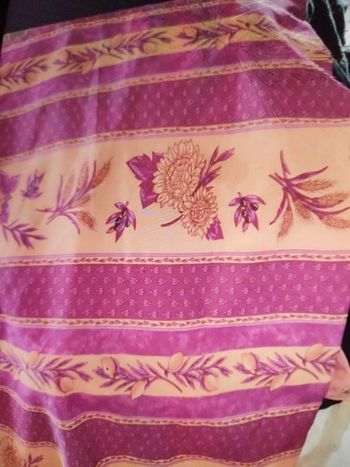 nappe de table 2m30 sur 1m45 rectangulaire