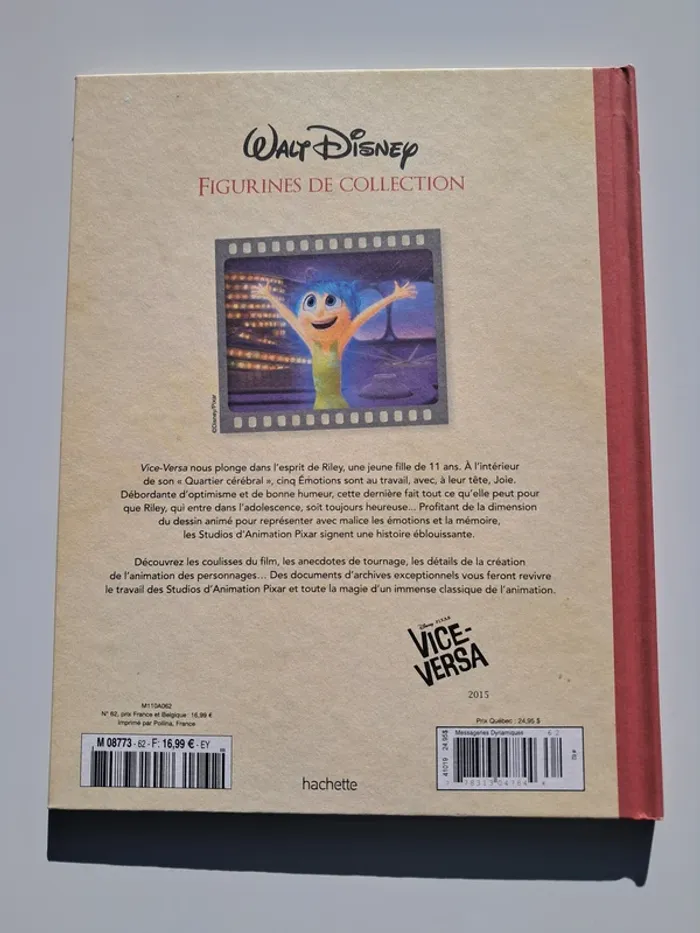 Livre Joie dans Vice-Versa de Walt Disney et Pixar - Tome 62 - photo numéro 4