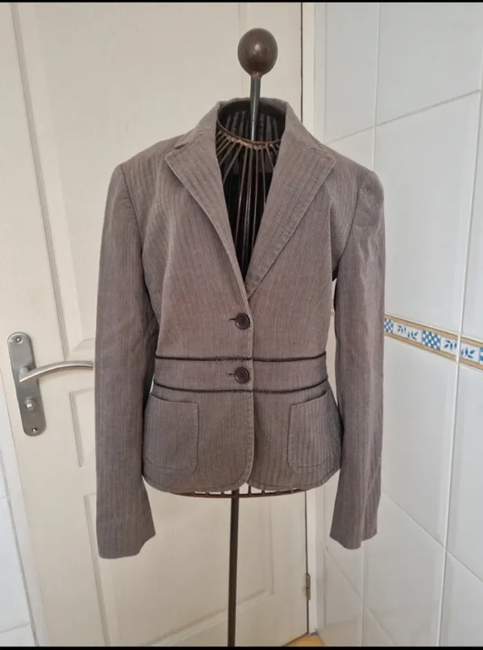 Jolie veste blazer cintré femme esprit taille M/38