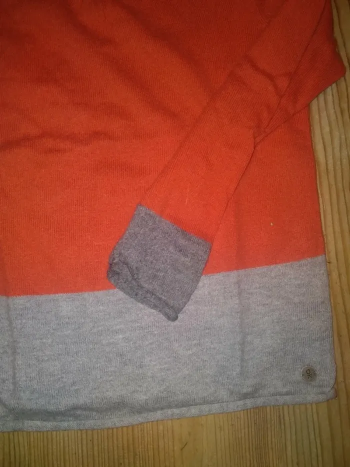 Pull Fille Okaïdi Orange - photo numéro 2