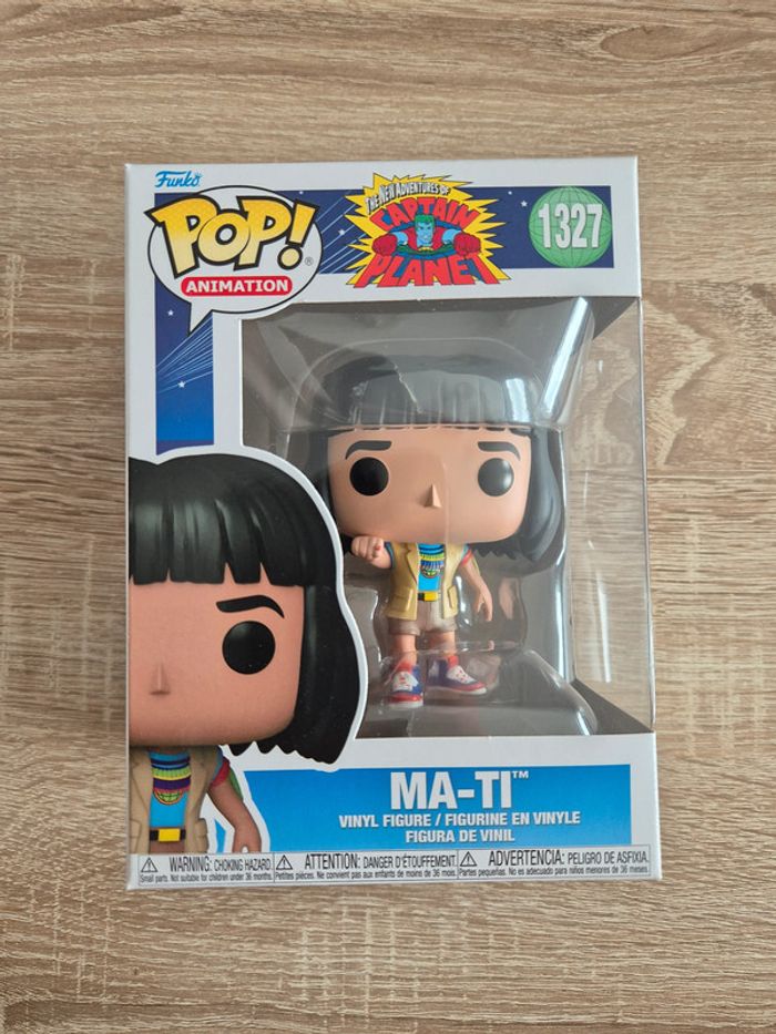 Figurine Funko Pop Captain Planet 1327 Ma-Ti - photo numéro 1