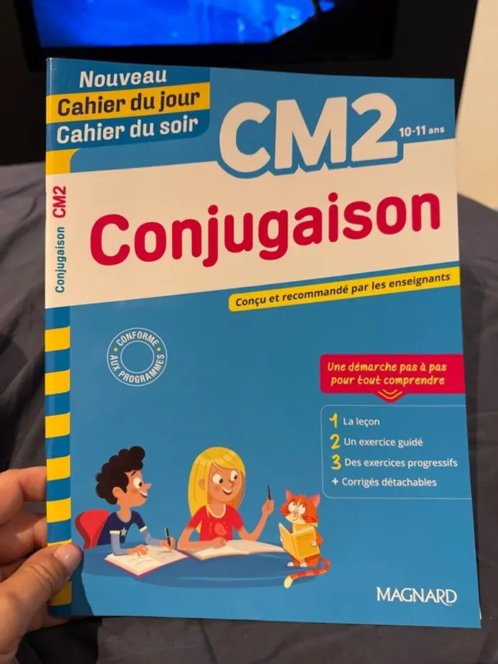 Cahier de conjugaison CM2