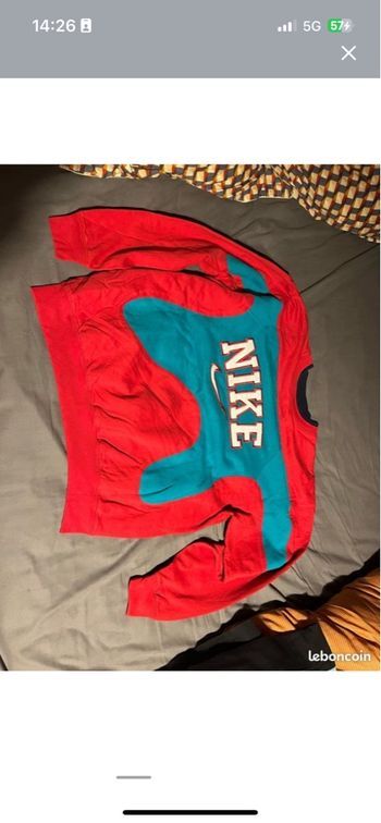 Sweat XL custom américain Nike officielle édition limitée rare