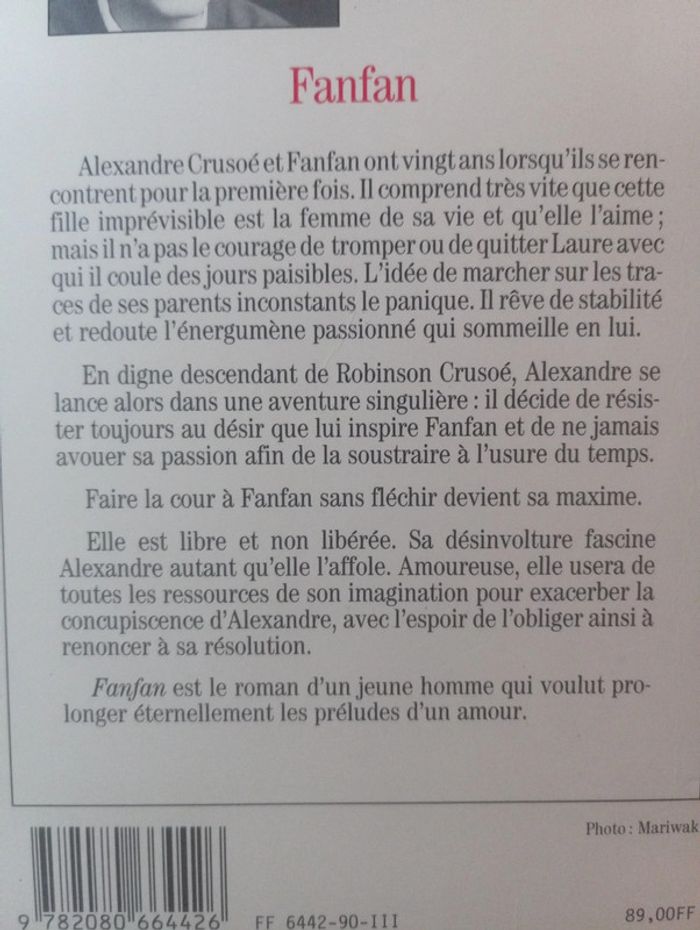 Alexandre Jardin - Fanfan - photo numéro 3