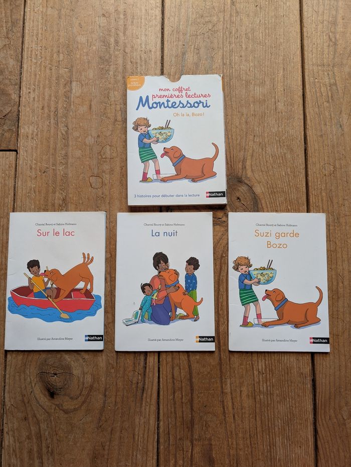 Lot de livres d'apprentissage lecture Montessori - photo numéro 2
