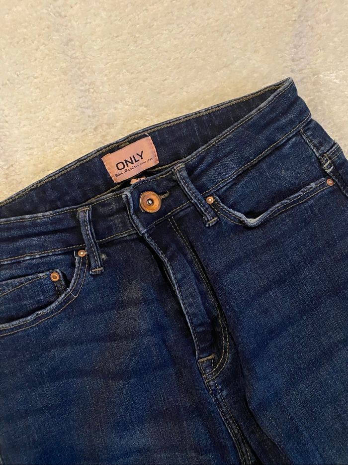 Jean skinny bleu foncé  – ONLY - photo numéro 2
