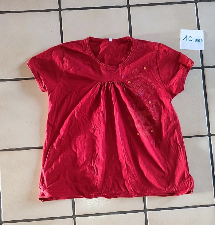 Tee shirt fille 10 ans