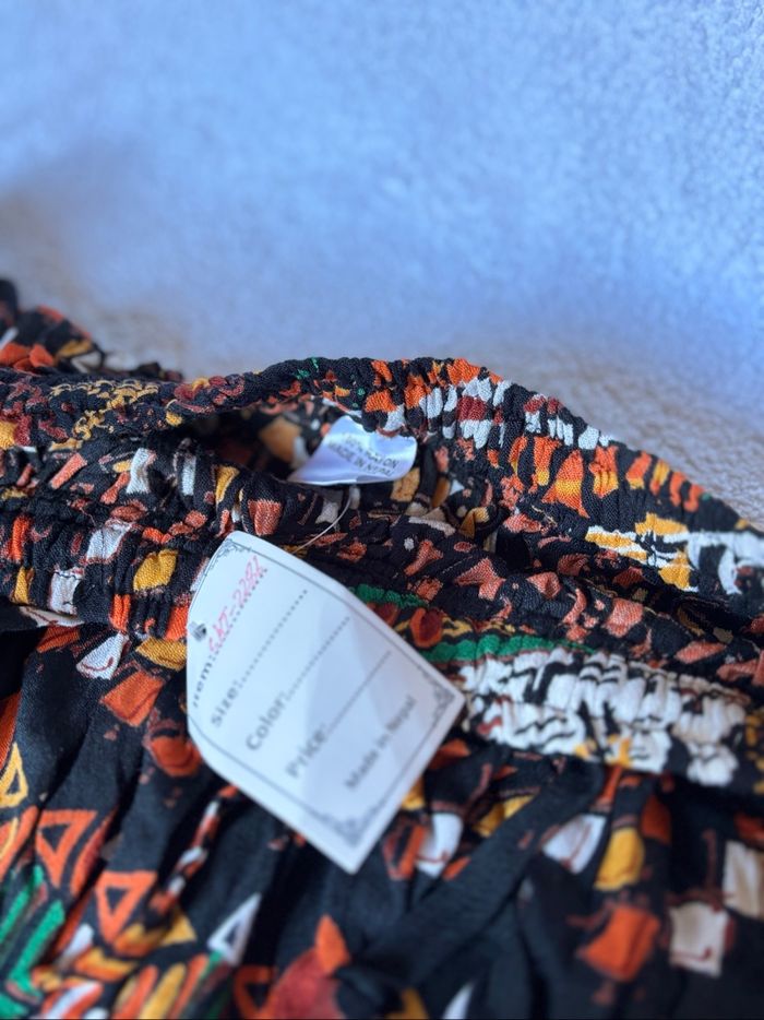 Jupe crêpe rouge - photo numéro 3