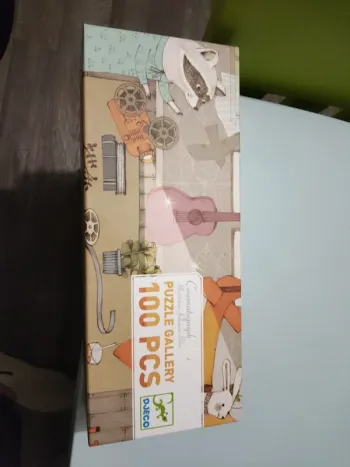 Puzzle 100 pièces cinématographe Djeco