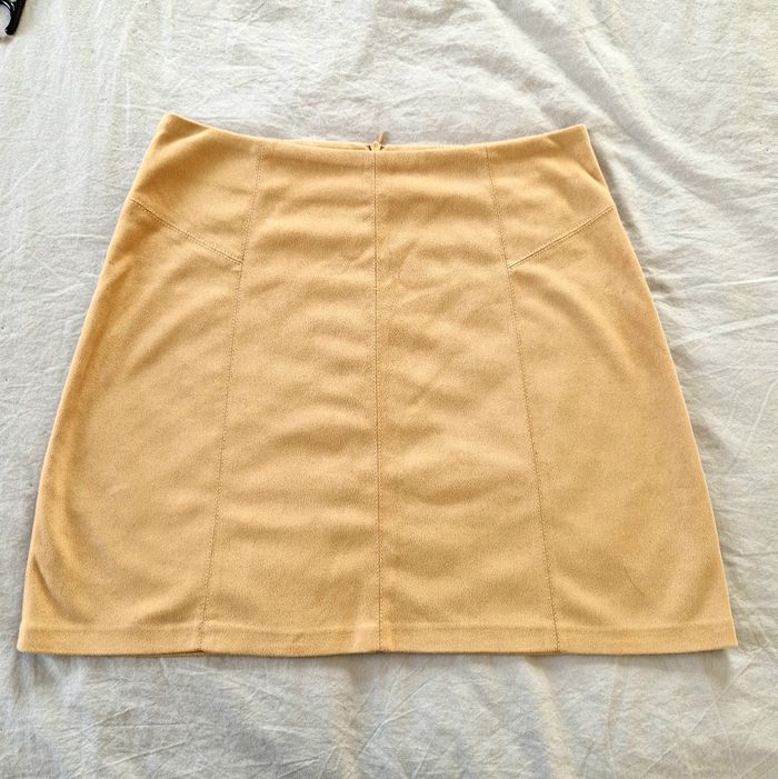 Jupe beige