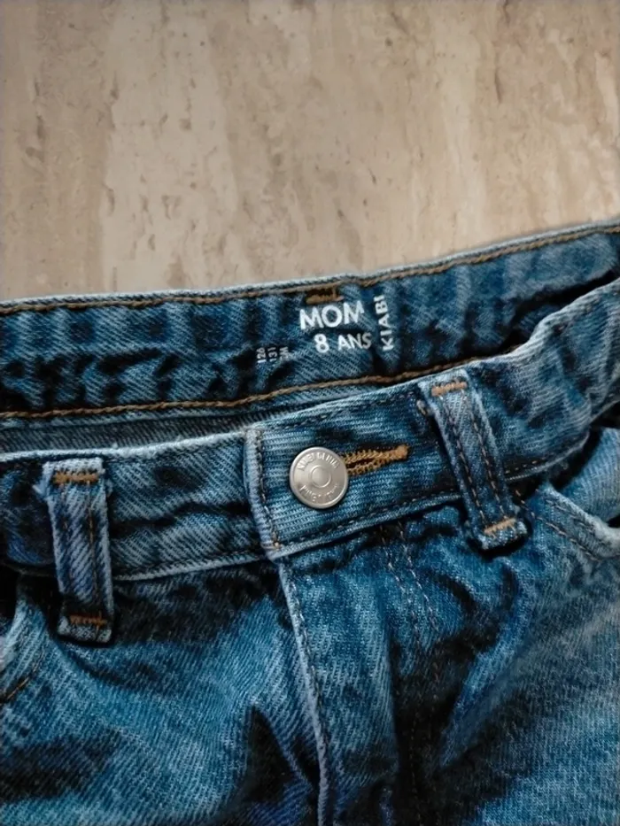 Jeans MOM 8 ans ( 126-131 cms) - photo numéro 2
