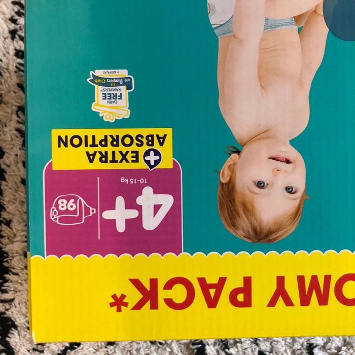 Pampers babydry T4+ _ Lot de 2 - photo numéro 2