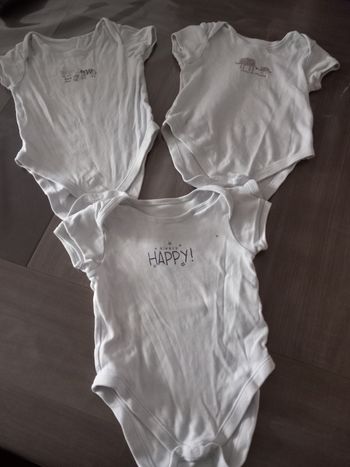 Lot de 3 body 12-18mois