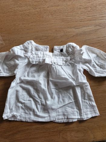 Blouse manches longues 1 mois