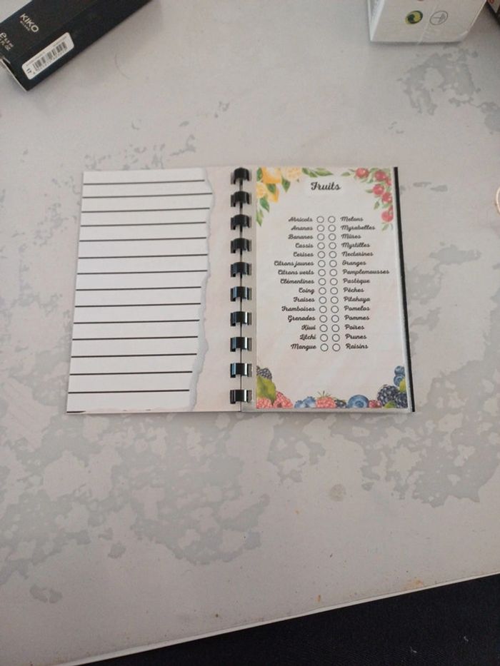 Carnet Liste de Courses Milimalou neuf - photo numéro 3