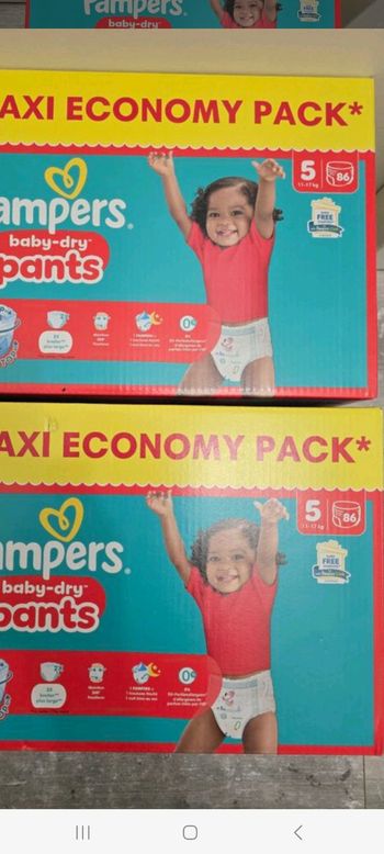 Pampers taille 5