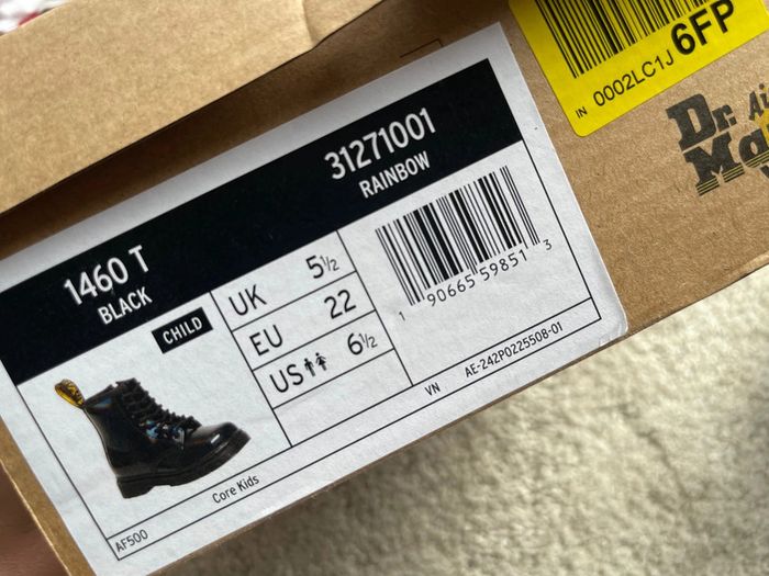 Bottines noir brillant Dr. Martens 🌻 - photo numéro 2