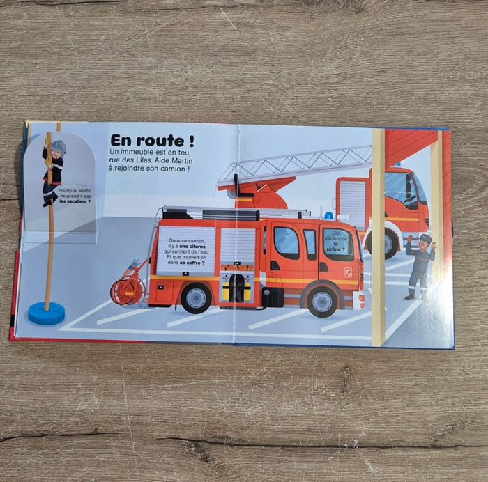 Livre Kididoc : Les pompiers 🚒 - photo numéro 4