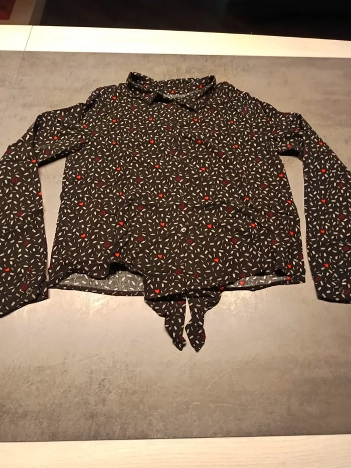 Vends chemisier manches longues Kiabi taille S. - photo numéro 2