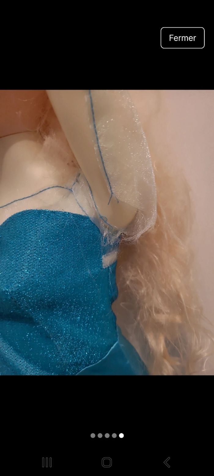 Poupée Elsa 90cm la reine des neiges - photo numéro 5