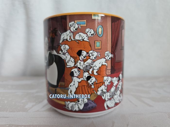 Tasse / Mug / Cup scène Disney Classics 101 Dalmatiens Pongo Perdita Dalmatians - photo numéro 5
