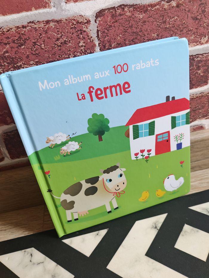 Livre à rabats La ferme - Bout'chou