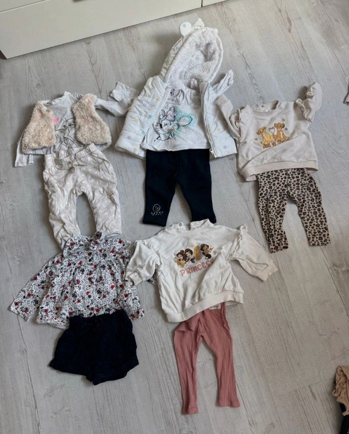 (Gros) lot vêtements bébé fille 9 mois très bon etat - photo numéro 7