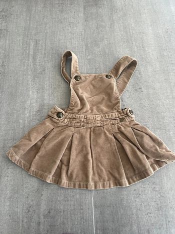 Salopette jupe fille 18-24 mois
