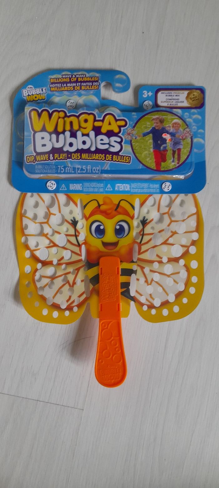 Jeu pour faire des bulles
