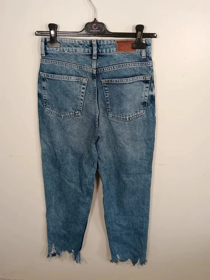 C23 jeans bleu mango 34 - photo numéro 2