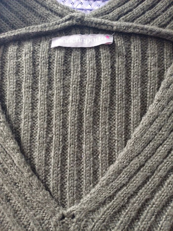Pull blancheporte vert kaki taille 38 - photo numéro 3