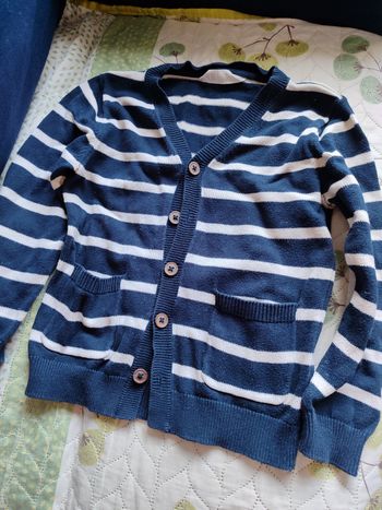 Gilet marin h etm 4 6 ans 